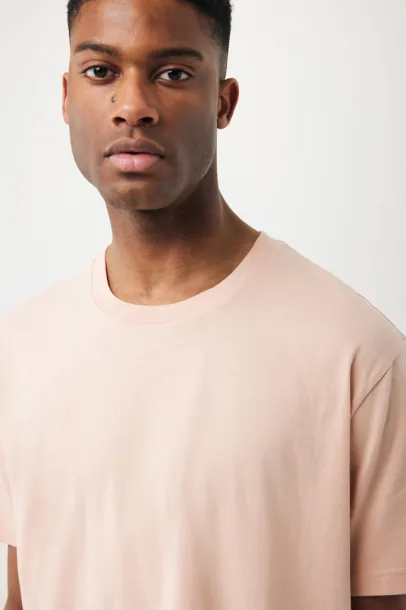 Iqoniq Teide recycled cotton t-shirt - iqoniq peach nectar