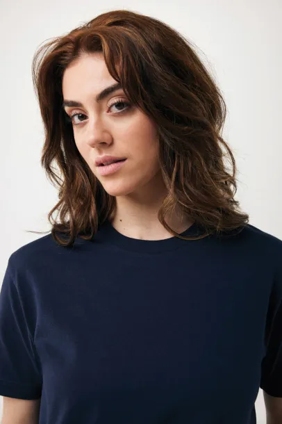 Iqoniq Teide unisex majica kratkih rukava od recikliranog pamuka - iqoniq navy