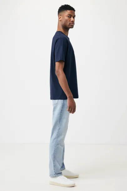 Iqoniq Teide unisex majica kratkih rukava od recikliranog pamuka - iqoniq navy
