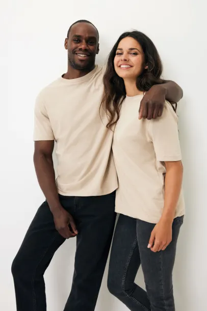 Iqoniq Teide unisex majica kratkih rukava od recikliranog pamuka - iqoniq desert