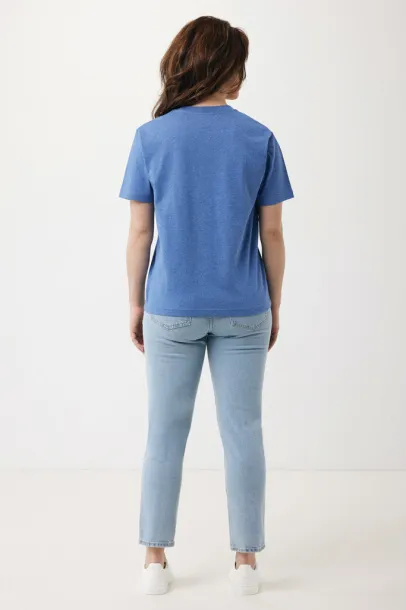 Iqoniq Teide recycled cotton t-shirt - iqoniq heather blue