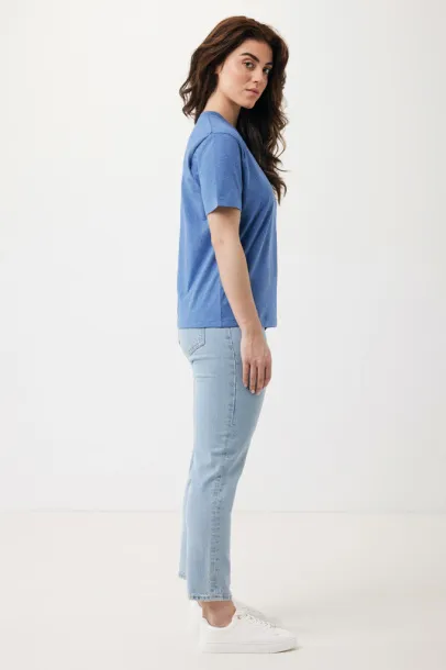 Iqoniq Teide recycled cotton t-shirt - iqoniq heather blue