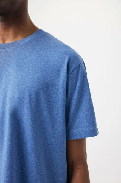 Iqoniq Teide unisex majica kratkih rukava od recikliranog pamuka - iqoniq heather blue