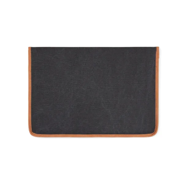 VINGA Bosler navlaka za 14" laptop GRS recikliranog platna - Vinga black 