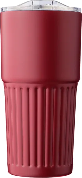 Kael šalica za piće od recikliranog nehrđajućeg čelika s dvostrukom stijenkom (500 ml) burgundy