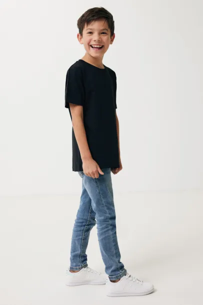  Iqoniq Koli kids lightweight recycled cotton t-shirt - iqoniq Black