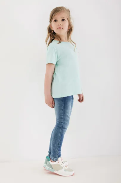  Iqoniq Koli kids lightweight recycled cotton t-shirt - iqoniq crushed mint
