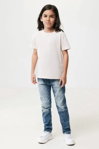  Iqoniq Koli kids lightweight recycled cotton t-shirt - iqoniq cloud pink