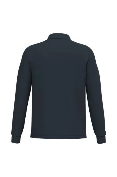 MEN'S LONG-SLEEVED POLO SHIRT - Kariban Navy