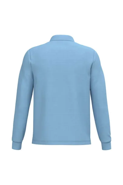  MEN'S LONG-SLEEVED POLO SHIRT - Kariban Sky blue