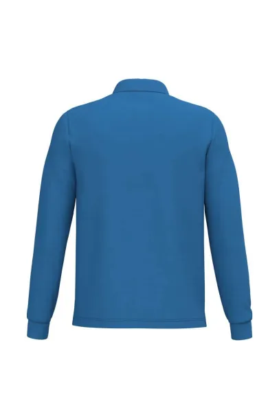  Muška polo majica dugih rukava, 220 g/m2 - Kariban Light Royal Blue