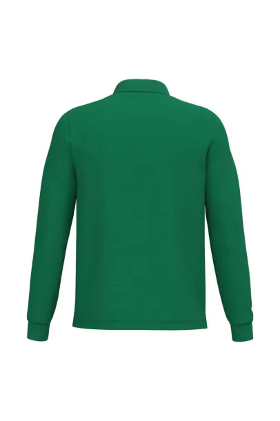  MEN'S LONG-SLEEVED POLO SHIRT - Kariban Kelly zelena