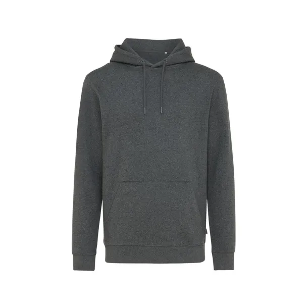  Iqoniq Torres unisex neobojeni hoodie od recikliranog pamuka - iqoniq heather anthracite