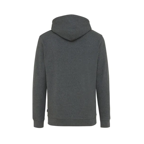  Iqoniq Torres recycled cotton hoodie undyed, natural raw - iqoniq heather anthracite