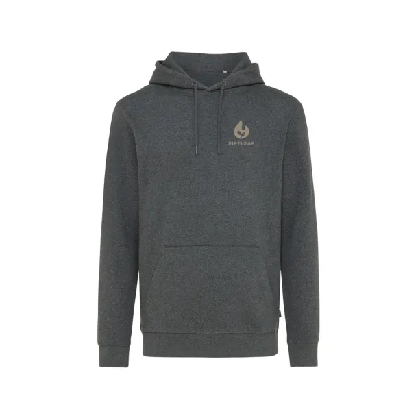  Iqoniq Torres unisex neobojeni hoodie od recikliranog pamuka, 340 g/m² - iqoniq heather anthracite