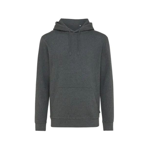  Iqoniq Torres recycled cotton hoodie undyed, natural raw - iqoniq heather anthracite