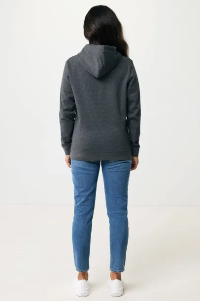  Iqoniq Torres unisex neobojeni hoodie od recikliranog pamuka, 340 g/m² - iqoniq heather anthracite