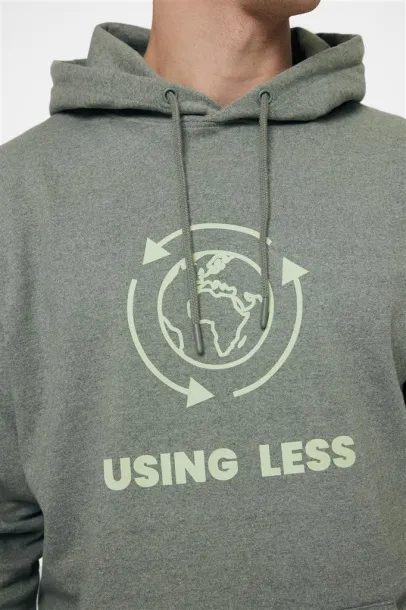  Iqoniq Torres unisex neobojeni hoodie od recikliranog pamuka, 340 g/m² - iqoniq 45533C 
