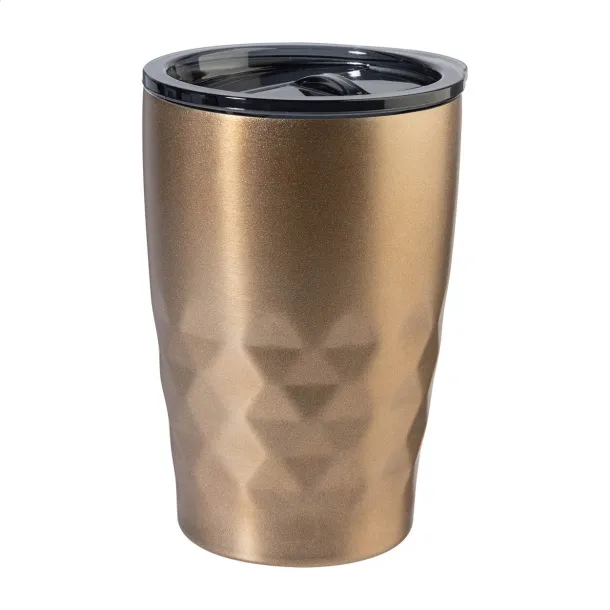Cupper copper insulated thermo mug Gold