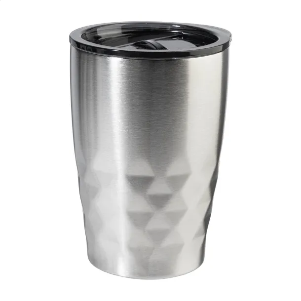 Cupper copper insulated thermo mug Silver