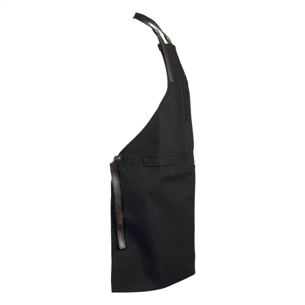 James cotton apron Black