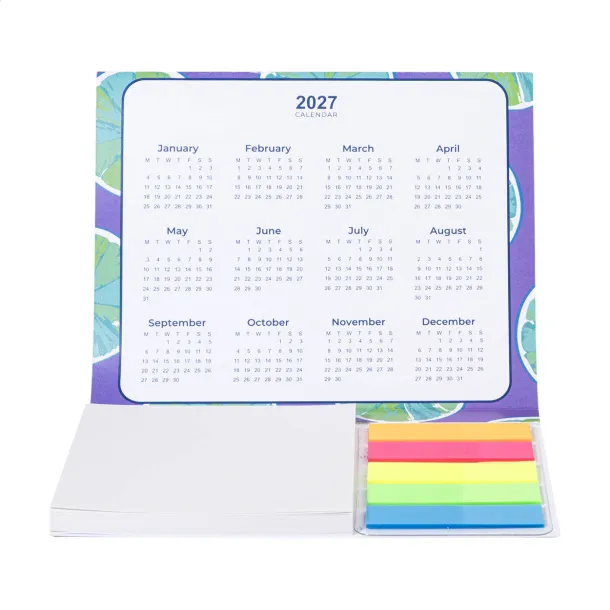 CreaStick Combo Date personalizirani kalendar s ljepljivim bilješkama Bijela