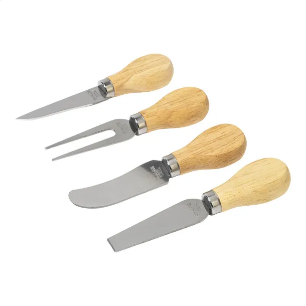 Gouda cheese knife set Natural