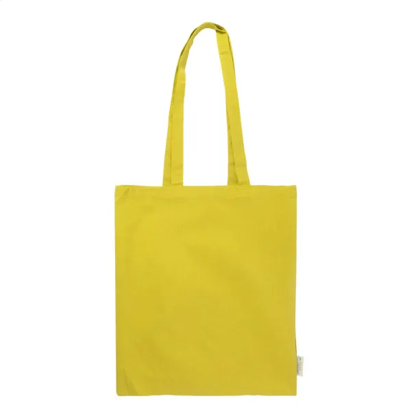 Borough torba za kupovinu od organskog pamuka, 140 g/ m2 Žuta