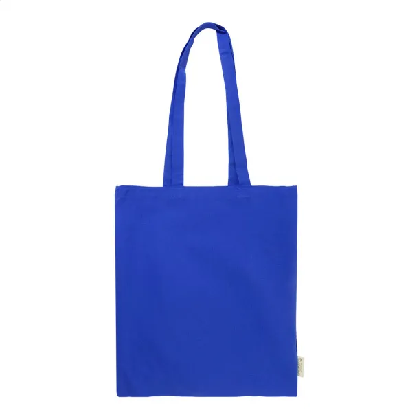 Borough torba za kupovinu od organskog pamuka, 140 g/ m2 Plava