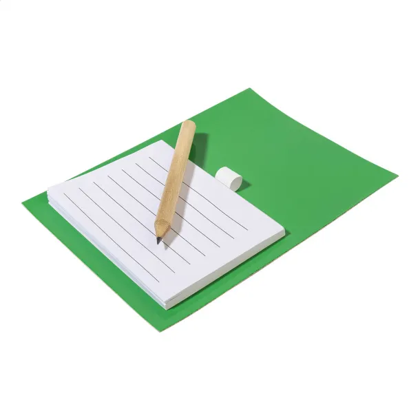 Pecfri magnetic notepad Green