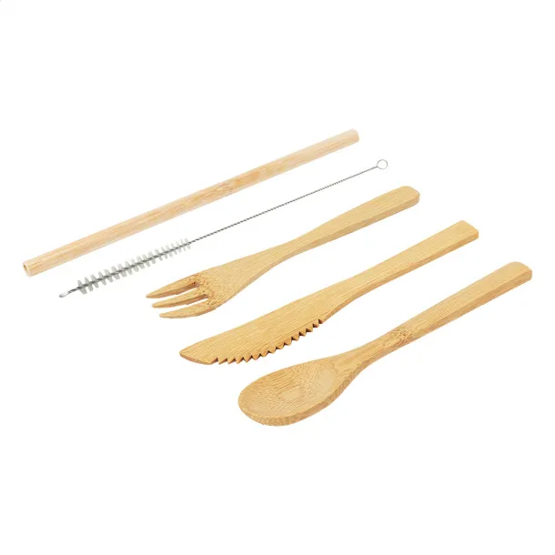 Rollery cutlery set Natural