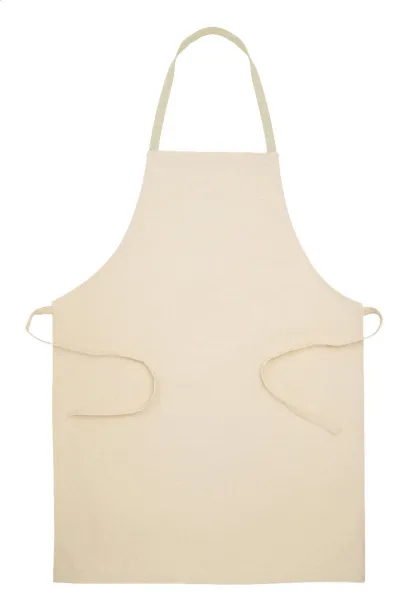 Commis cotton apron Natural