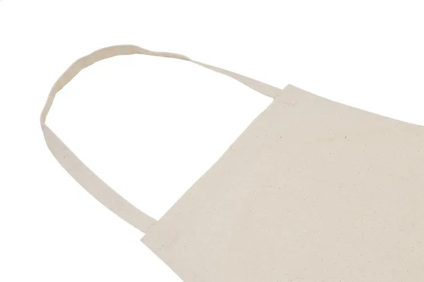 Commis cotton apron Natural