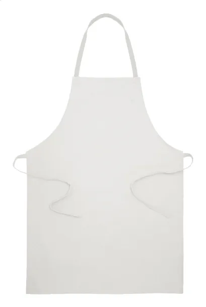 Commis cotton apron White