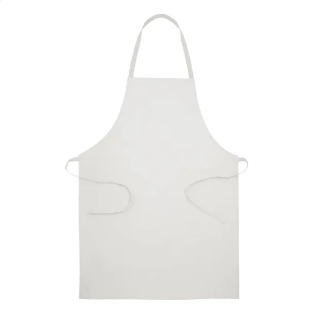 Commis cotton apron White