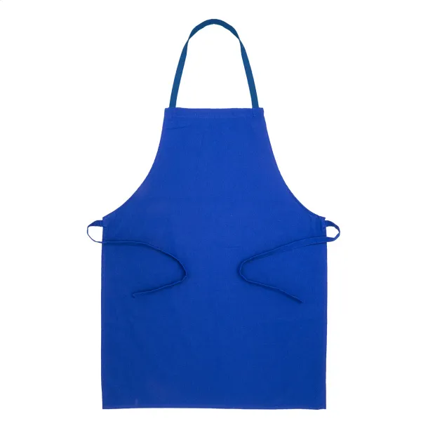 Commis cotton apron Blue
