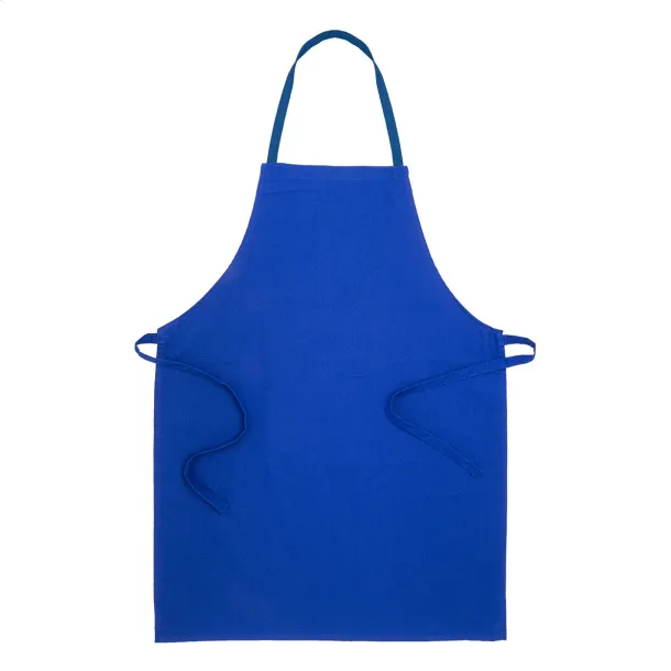 Commis cotton apron Blue