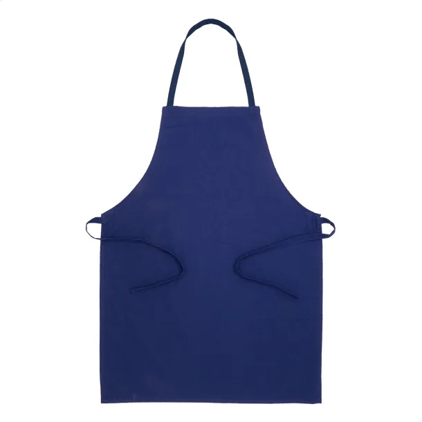 Commis cotton apron Dark blue