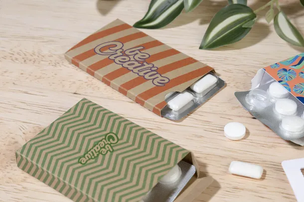 CreaChew 12 Eco custom chewing gum Natural
