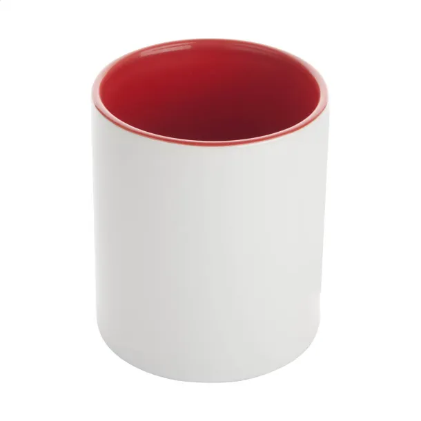 InnoColour sublimation mug Red White
