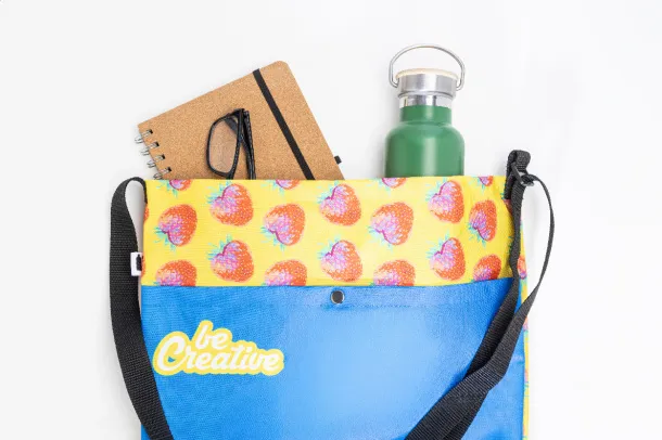 SuboBag Shoulder personalizirana RPET torba za preko ramena Crna