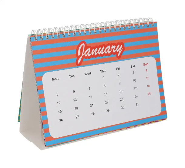 CreaDate Desk custom desk calendar White