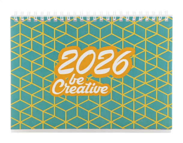 CreaDate Desk custom desk calendar White