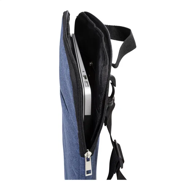 Waldok RPET torba za rame, 15" Tamno plava