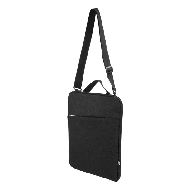 Waldok RPET torba za rame, 15" Crna
