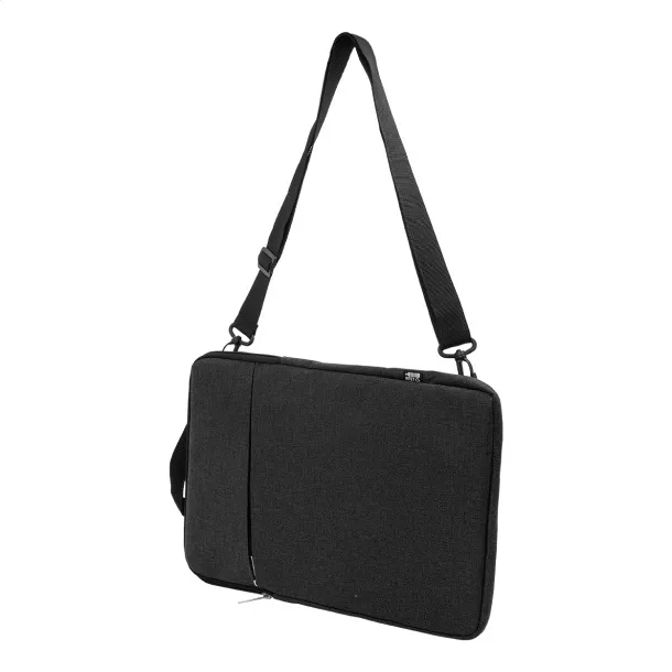 Waldok RPET torba za rame, 15" Crna