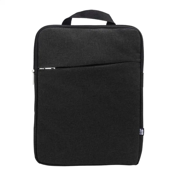 Waldok RPET torba za rame, 15" Crna