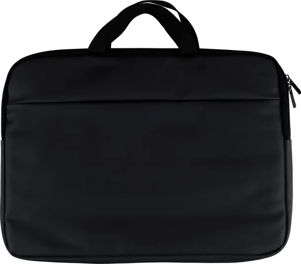  Recycled PU laptop bag Rafi Crna