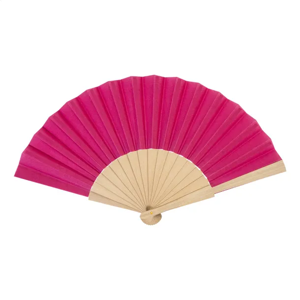 Solana RPET hand fan Pink