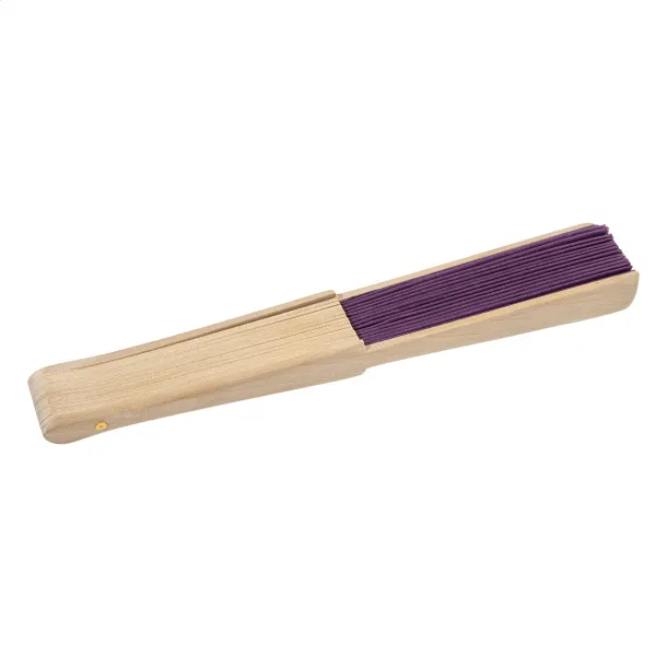 Solana RPET hand fan Purple